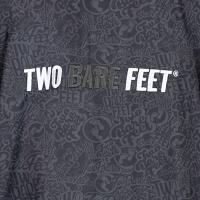 Two Bare Feet Kids Weatherproof Classic Print Changing Robe - Black / Charcoal Extra Image 3 Preview
